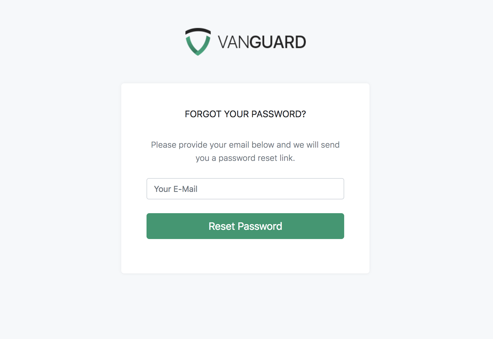 Vanguard Login